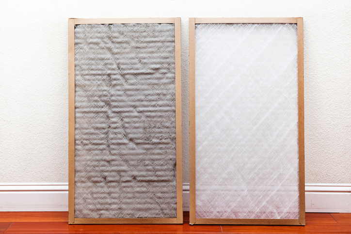 A dirty vs clean air filter