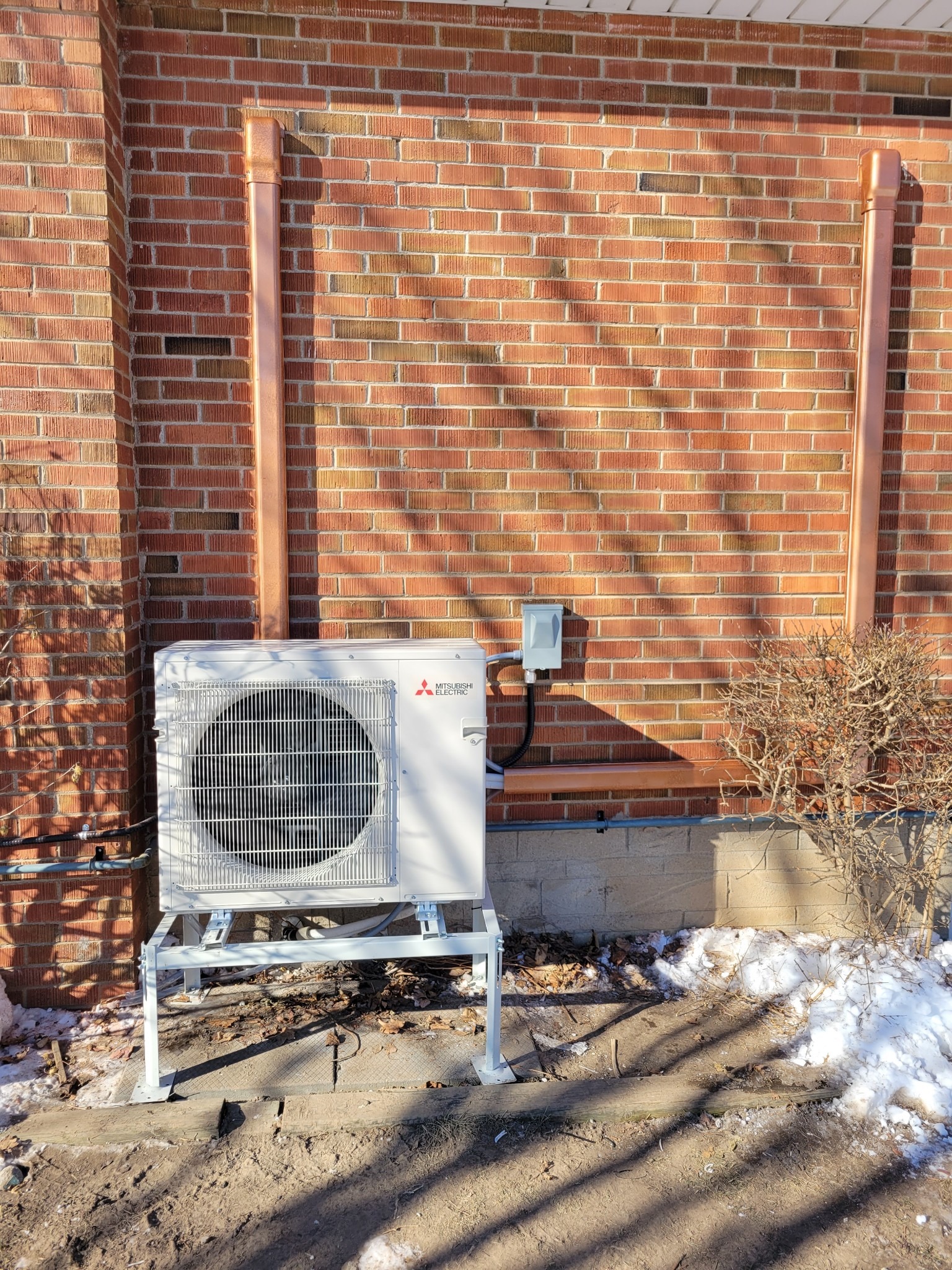 Heat pump unit.