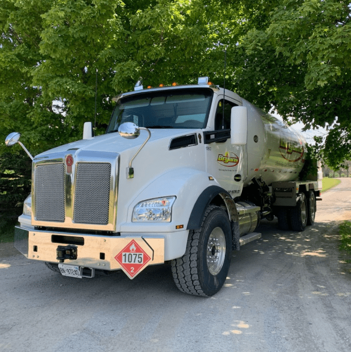 Bryan's Fuel Truck.