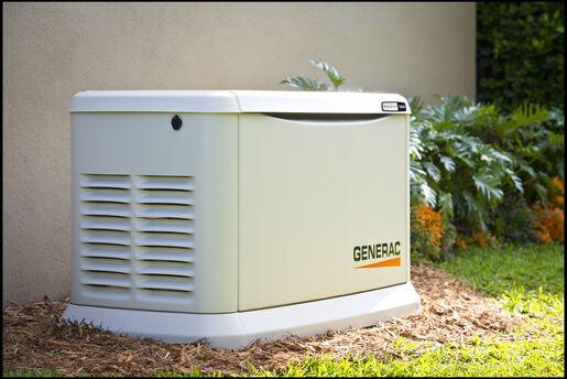 A Generac generator.