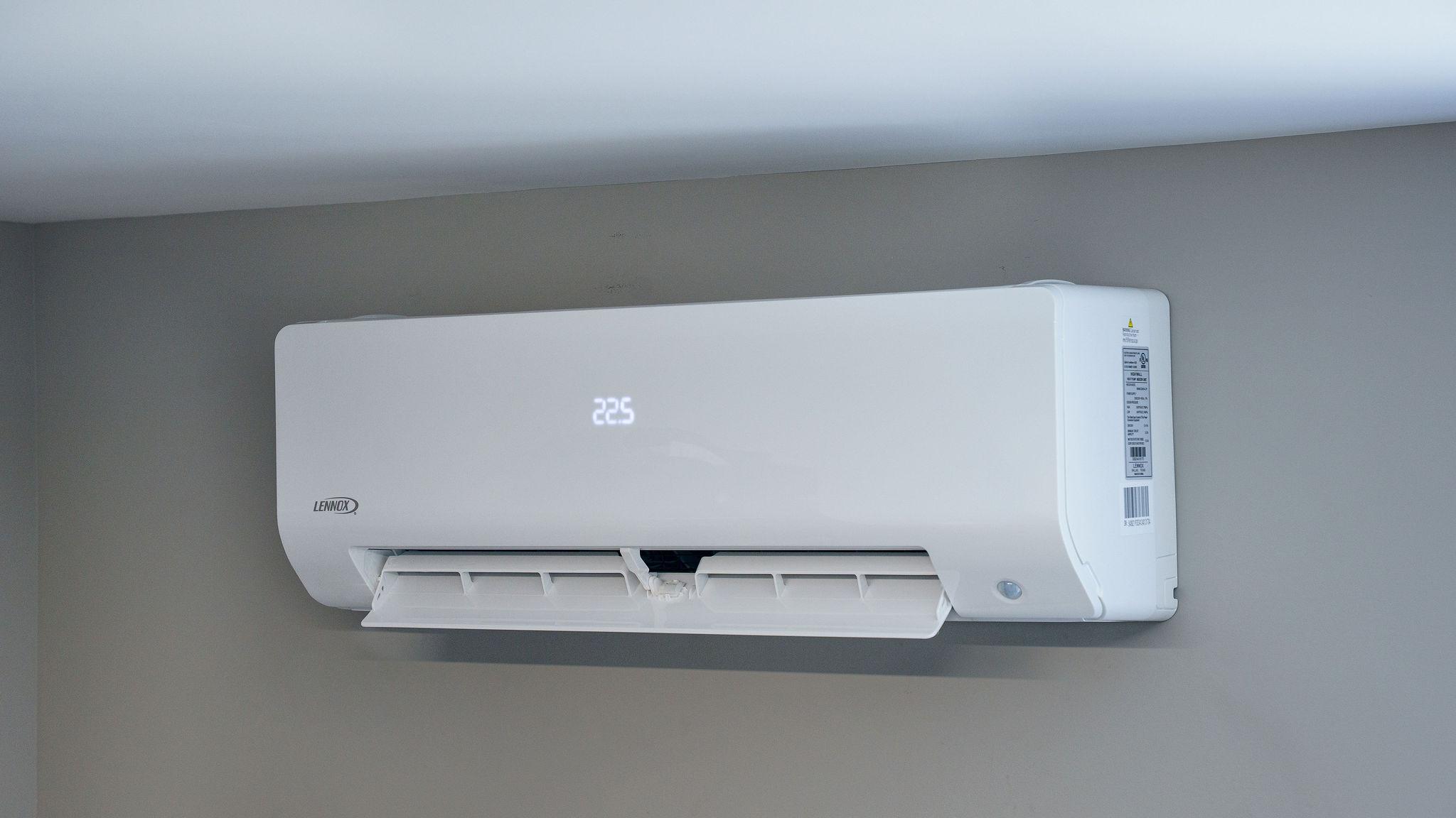 Wall air conditioner unit.